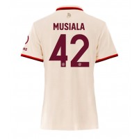 Camisa de Futebol Bayern Munich Jamal Musiala #42 Equipamento Alternativo Mulheres 2024-25 Manga Curta